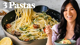 3 HEALTHY PASTA Recipes that Are Actually Delicious!