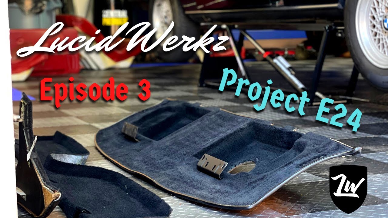 Project E24 BMW 633csi Restoration Episode 3 New Carpet and