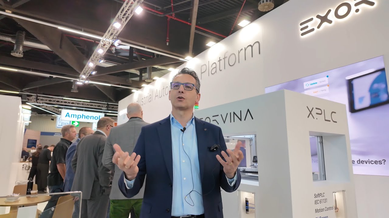 Exor HMI and Corvina IoT at SPS 2025 for smart manufacturing, MicroEdge ...