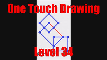One Touch Drawing Level Stage Niveau Nivel Yровень 34. Solution
