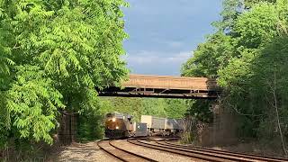 CSX Q032-27 with 3356 Leading