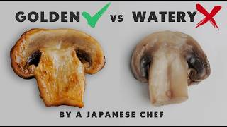 Stop Adding Oil First—This Makes Mushrooms Golden Brown | Japanese Chef