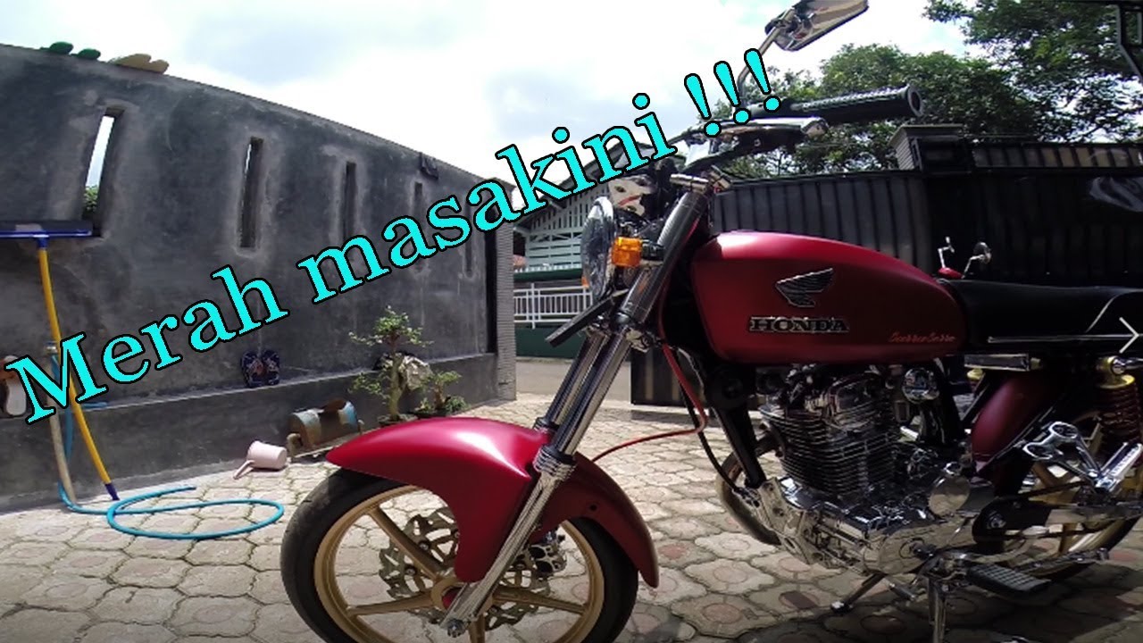 Cb Merah Basic Gl Max Test Ride Sepeda Motor Modifikasi Youtube