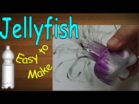 DIY Crafts: How to Make a Jellyfish out of Plastic Bottle - Recycled Bottles Crafts