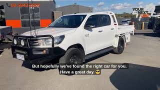 2015 Toyota Hilux SR AUTO DUAL CAB 4x4 For Sale Tough Work Ute 4WD GUN126 Dealer LMCT 9670