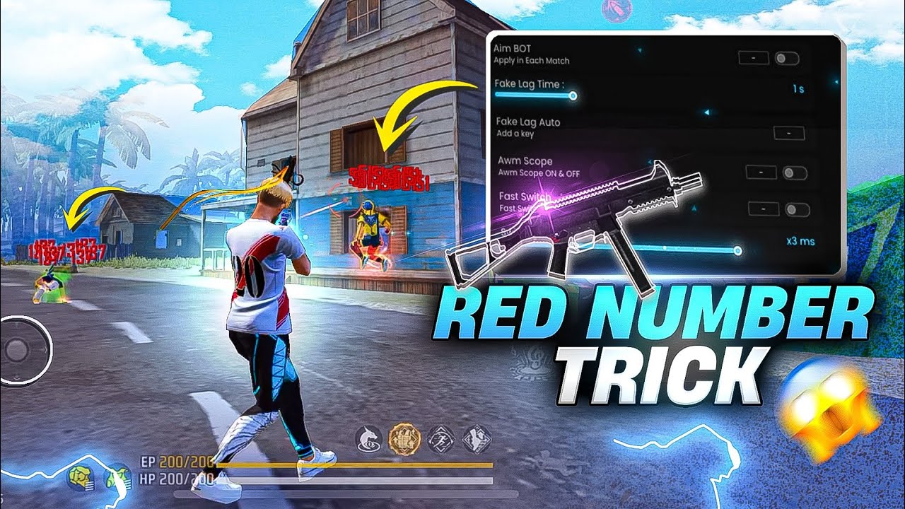 Use These Ump Glitch + No Recoil Headshot Trick 🤯💀 | Ump Only Red Number Headshot In Free Fire