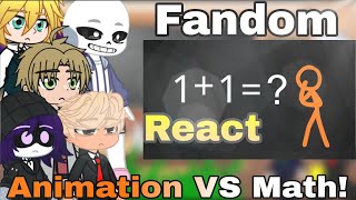 Fandom React Animation VS Math! (@alanbecker) Gacha Club!