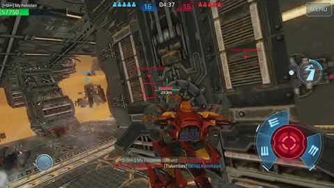 War Robot #WarRobotSkill Challenge / Dashing Around !!