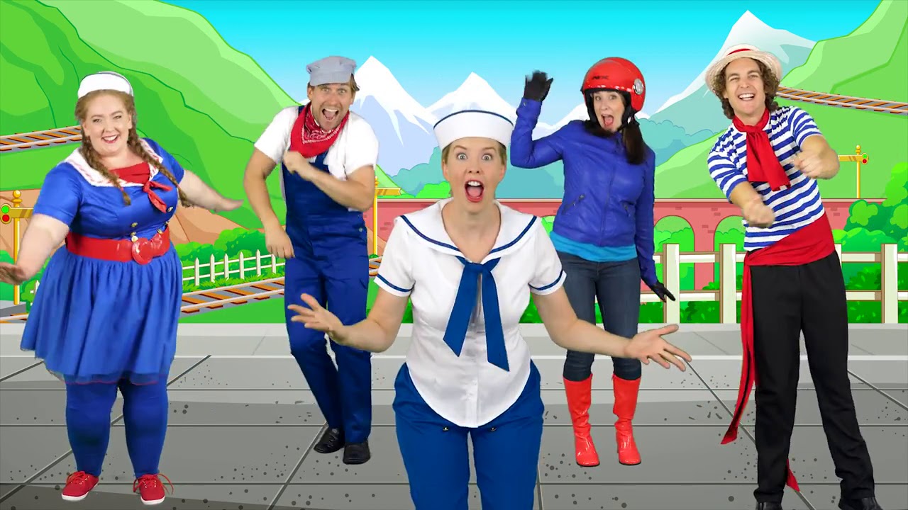 alphabet transport song for kids [ with bounce patrol ] YouTube