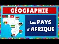 Geographie   les pays dafrique