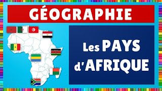 Geographie   Les Pays d'Afrique