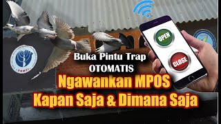 Pintu trap dikendalikan jarak jauh