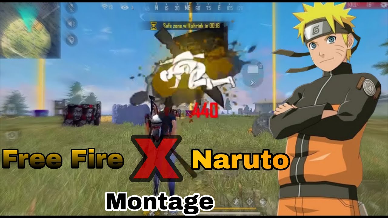 Free Fire X Naruto Naruto theam test 1 YouTube