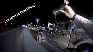 Officer Stops Truck Doing 116MPH