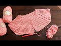 Жакет - реглан крючком (часть 1) 🌸 Crochet Jacket - raglan for girls ()