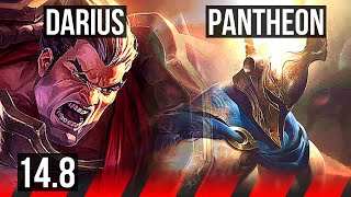 DARIUS vs PANTHEON (TOP) | 7 solo kills, 2000+ games | BR Master | 14.8