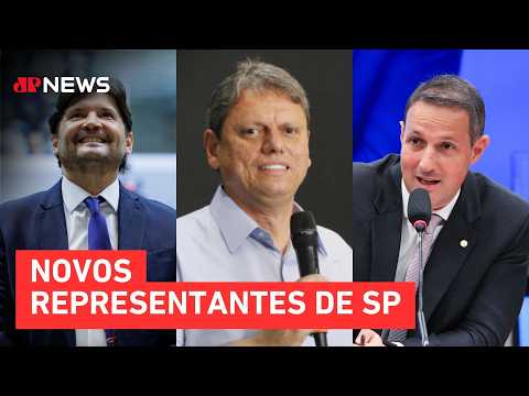 Tarcísio vence no 1º turno e Derrite e André do Prado são eleitos ao Senado