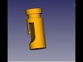 FreeCad Сделать вырез