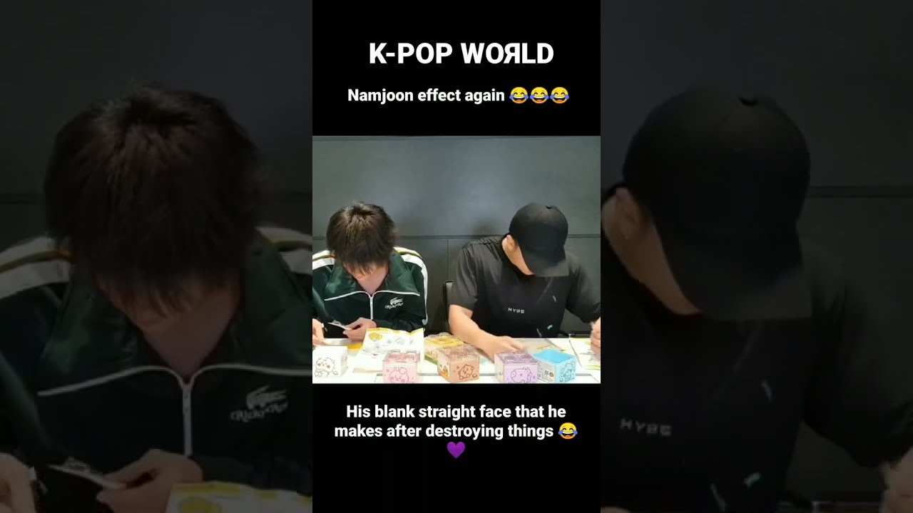 RM, the God of destruction is back🤣🤣😂