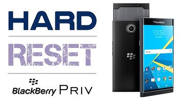 Hard Reset BlackBerry Priv | Factory Reset