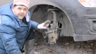 видео: Замена передних колодок и дисков на MITSUBISHI ASX картинка: Замена передних колодок и дисков на MITSUBISHI ASX