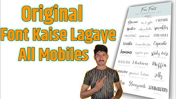 theme store se font kaise hataye - original font kaise lagaye - original font kaise set kare