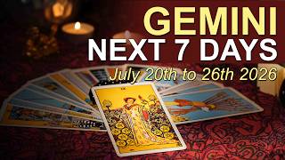 GEMINI Weekly Tarot ‘SOMEONE MAKES YOU AN OFFER!’ July 20 - 26 2026 Intuitive Spiritual Guidance ✨