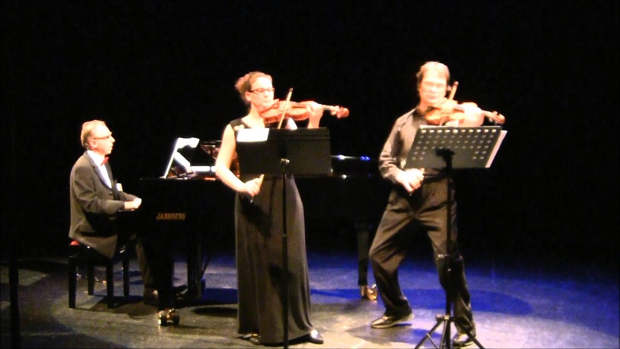 For Sarah (Koen Dejonghe) for 2 Violins and Piano