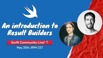 An introduction to Result Builders, Live! 🎙 with Antoine v.d. Lee