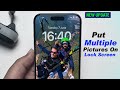 How To Put Multiple Pictures On Lock Screen iPhone (ANY iPhone)