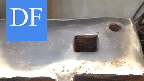 Blacksmithing For Beginners - Welding and Resurfacing an Anvil
