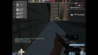 [TF2] Engineer gets killed by his own sentry whilst fighting