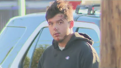 Driver accused of intentionally hitting law-enforc...
