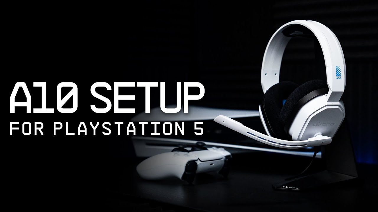 Astro A10 Headset Playstation 5 Setup Youtube