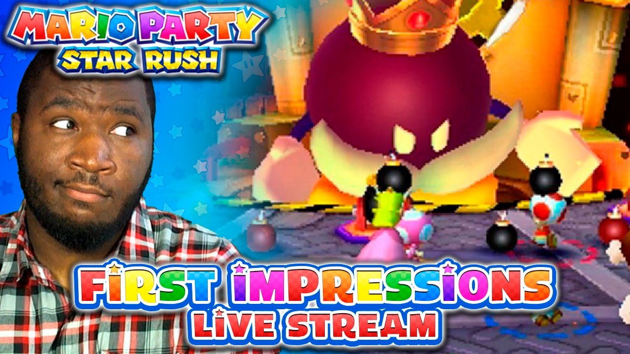 First Mario Prty FIRST IMPRESSIONS: Mario Party Star Rush! (First 30 Minutes ...