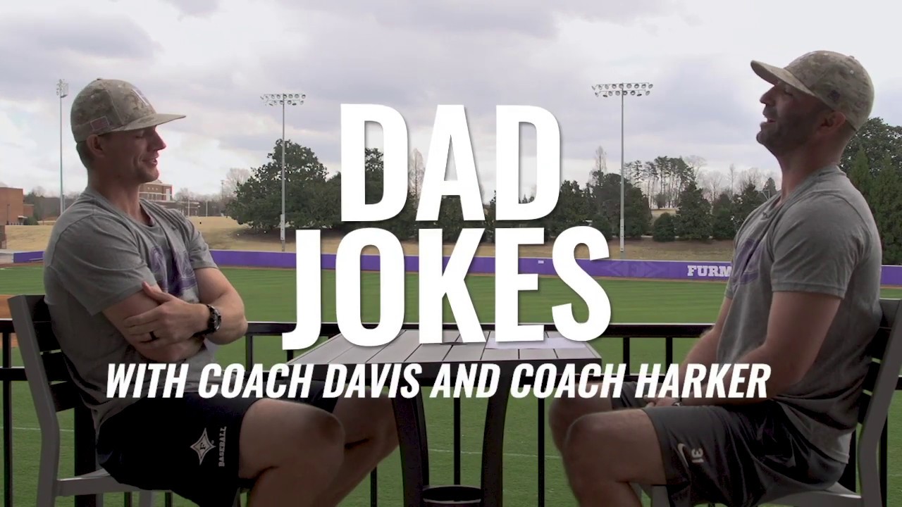 Dad Jokes with Furman Baseball YouTube