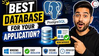 How to Download and Install PostgreSQL and PgAdmin in Windows 10/11 or windows server