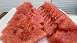 ازاي نقطّع البطيخ ! | How to cut a Watermelon !