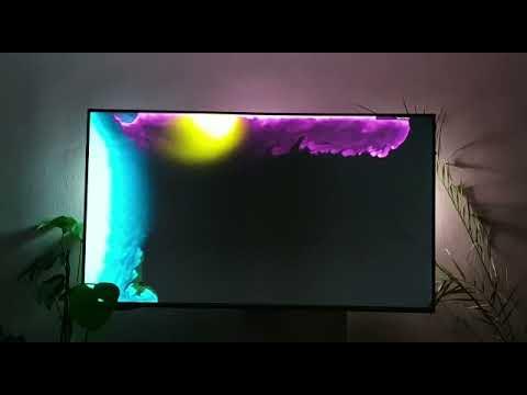 Работа ambilight на ТВ Xiaomi mi 4s 1 - YouTube