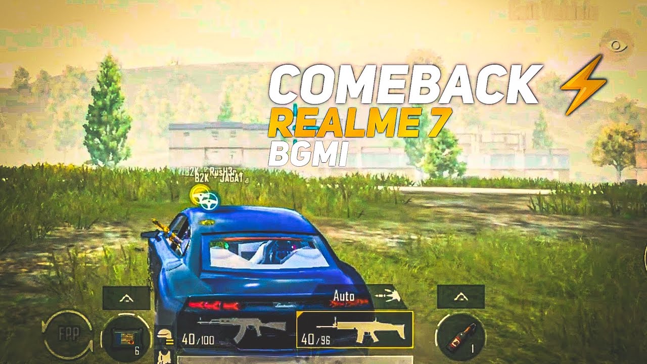 COMEBACK ⚡ REALME 7 | LOW - END DEVICE | BGMI