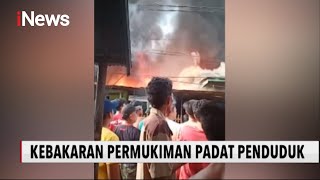 Korsleting Listrik, Belasan Rumah di Makassar Hangus Dilalap Si Jago Merah - Special Report 15/08