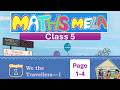 NCERT Class 5, Ch 1, Pages 1-4, We The Traveller, Maths Mela, Mathematics