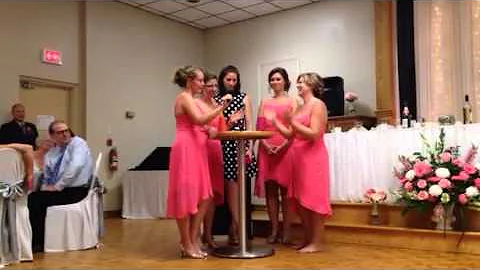 The cup song - Janice and Marko's wedding version