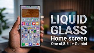 One UI 8.5 Liquid Glass Widgets & 4 More Tricks for the Perfect Samsung Home Screen| Doitright_tech screenshot 1