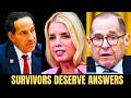 DOJ Under Fire at Pam Bondi Hearing, Epstein Victims’ Names Exposed While Abusers Protected?