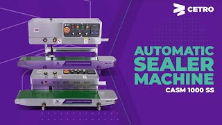Cetro Automatic Sealer Machine CASM 1000 SS