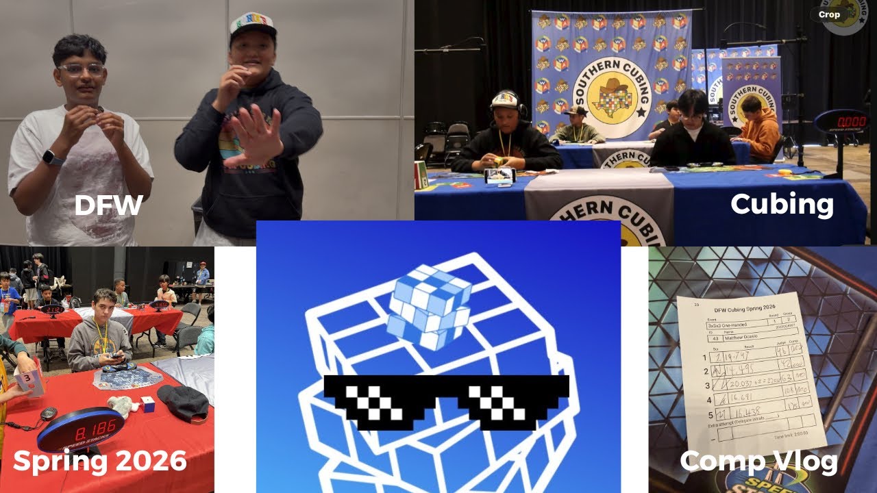 Cubing Comp March Madness at My Speedcubing Competition! | DFW Cubing Spring 2026 ...