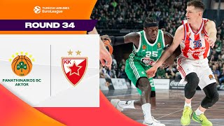 OT Thriller Ends with Nunn’s Heroics | Panathinaikos – Crvena Zvezda | BASKETBALL HIGHLIGHTS 24-25