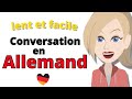 Conversation en allemand  apprentissage lent et facile de lallemand  pour les dbutants