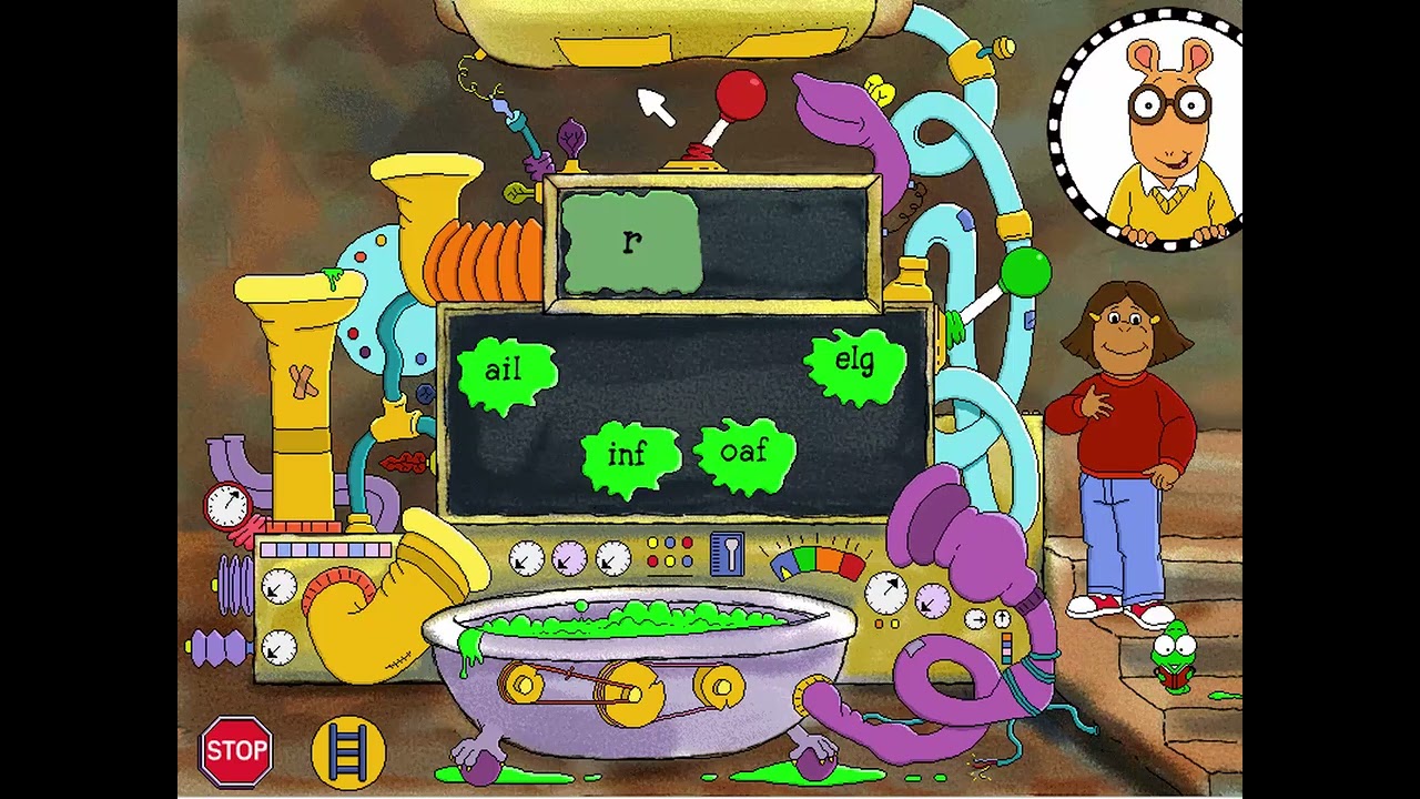 Arthur's Reading Games Full Playthrough